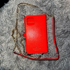 iPhone 12pro Kate Spade Magnetic Wrap Folio (Chain Crossbody)